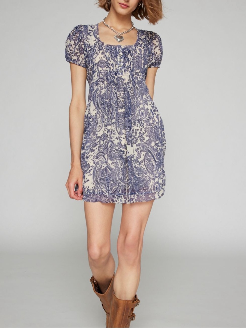 Kimchi Blue Phoebe Babydoll Mini Dress